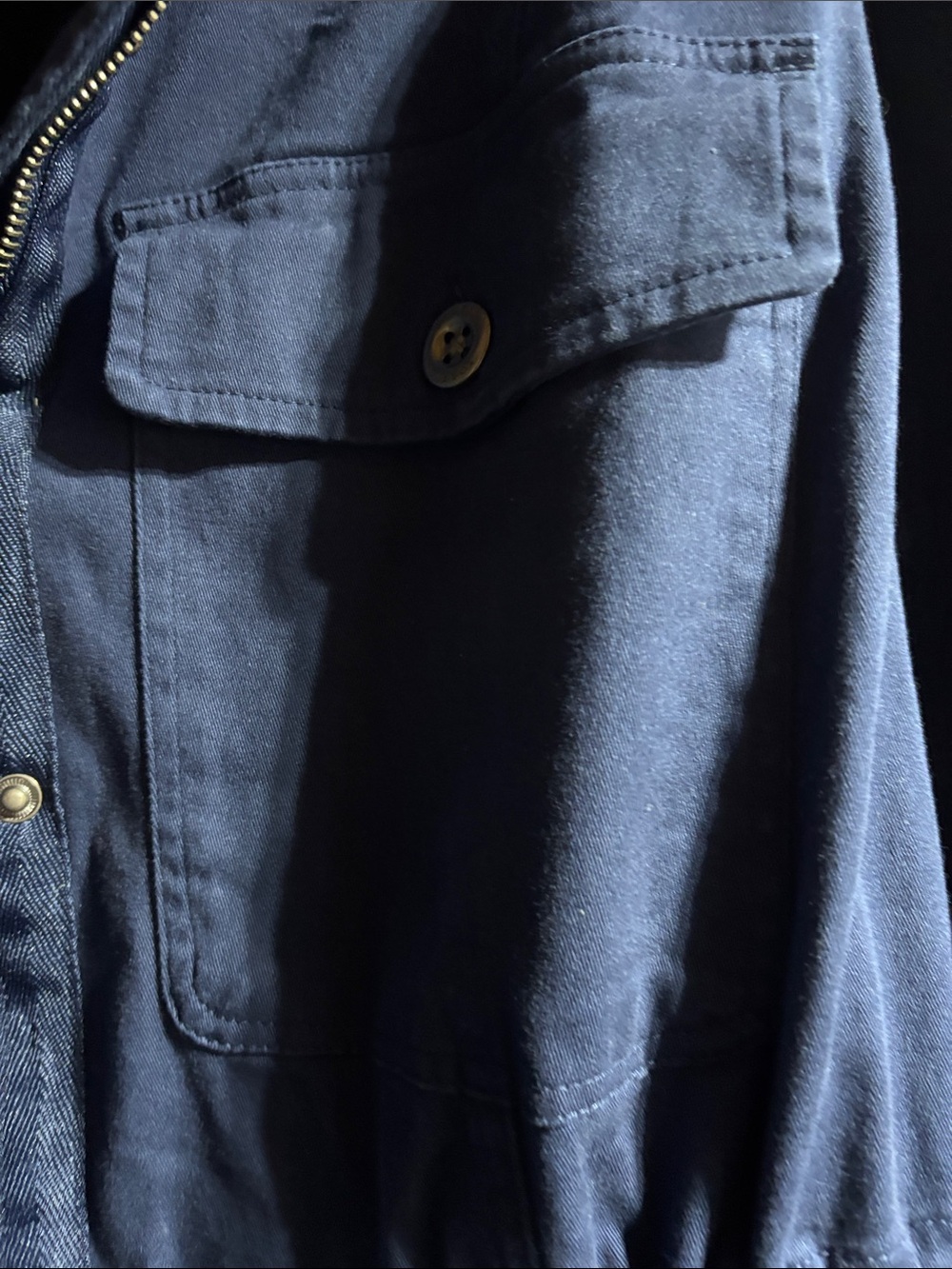torrid Navy Drawstring Utility/cargo Jacket - Picture 3 of 10